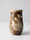 vintage studio pottery vase