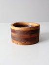 vintage rustic handcrafted bowl