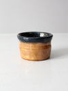 vintage studio pottery cachepot