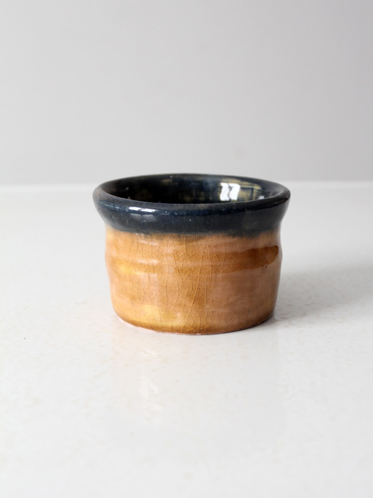 vintage studio pottery cachepot