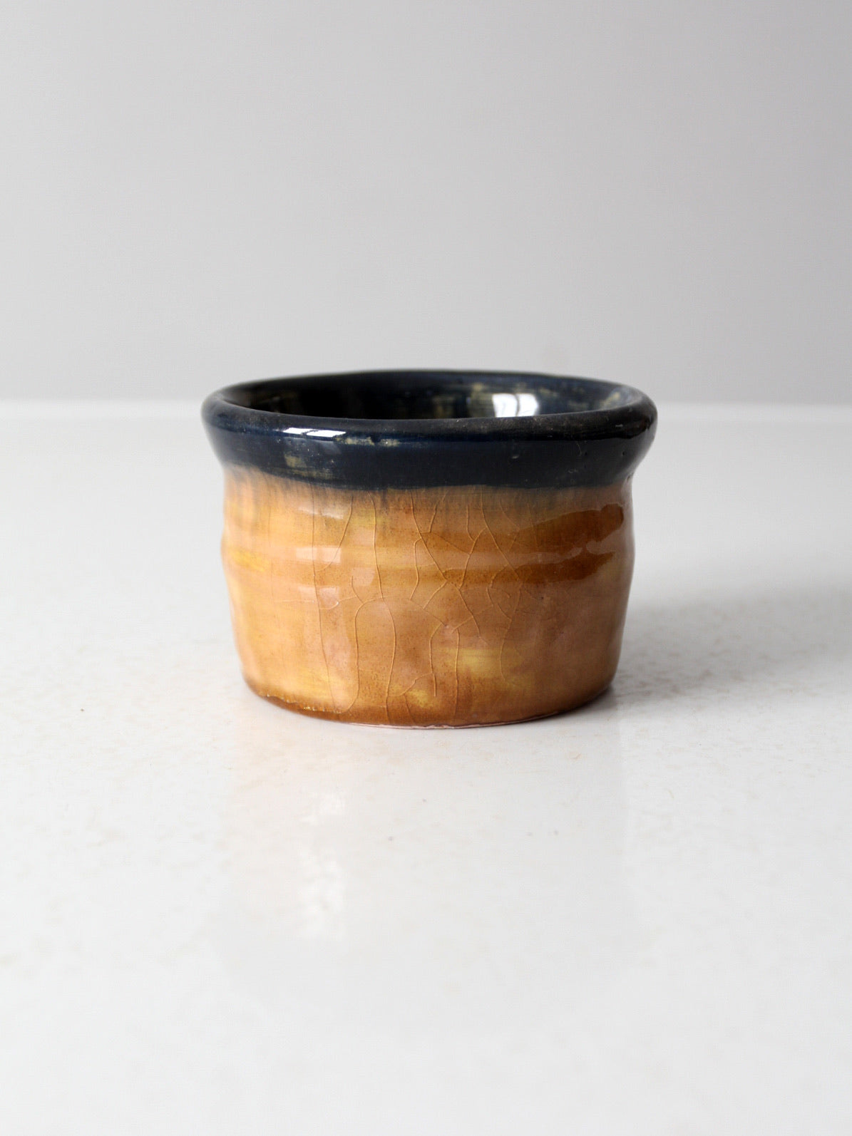 vintage studio pottery cachepot