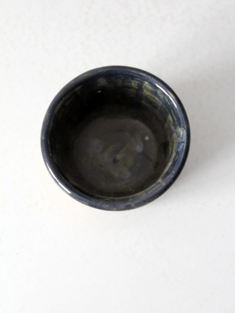 vintage studio pottery cachepot