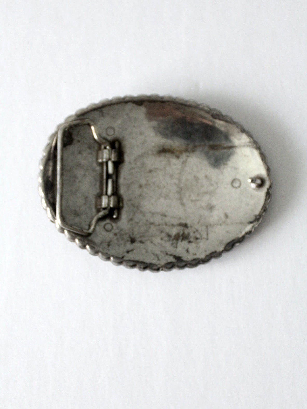 vintage bucking bronco rodeo belt buckle