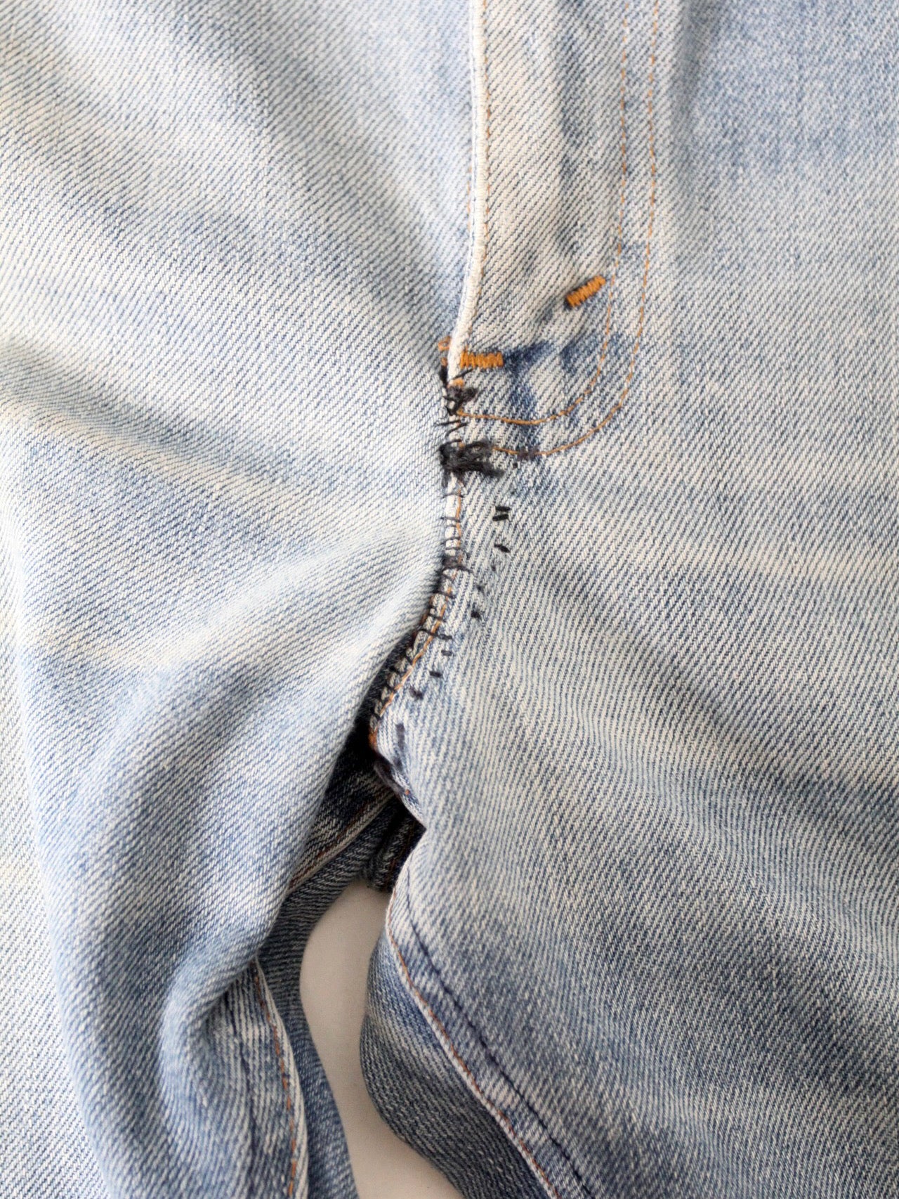 vintage 1980s JCPenney plain pocket jeans | 35.5 x 28