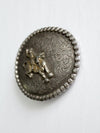 vintage bucking bronco rodeo belt buckle