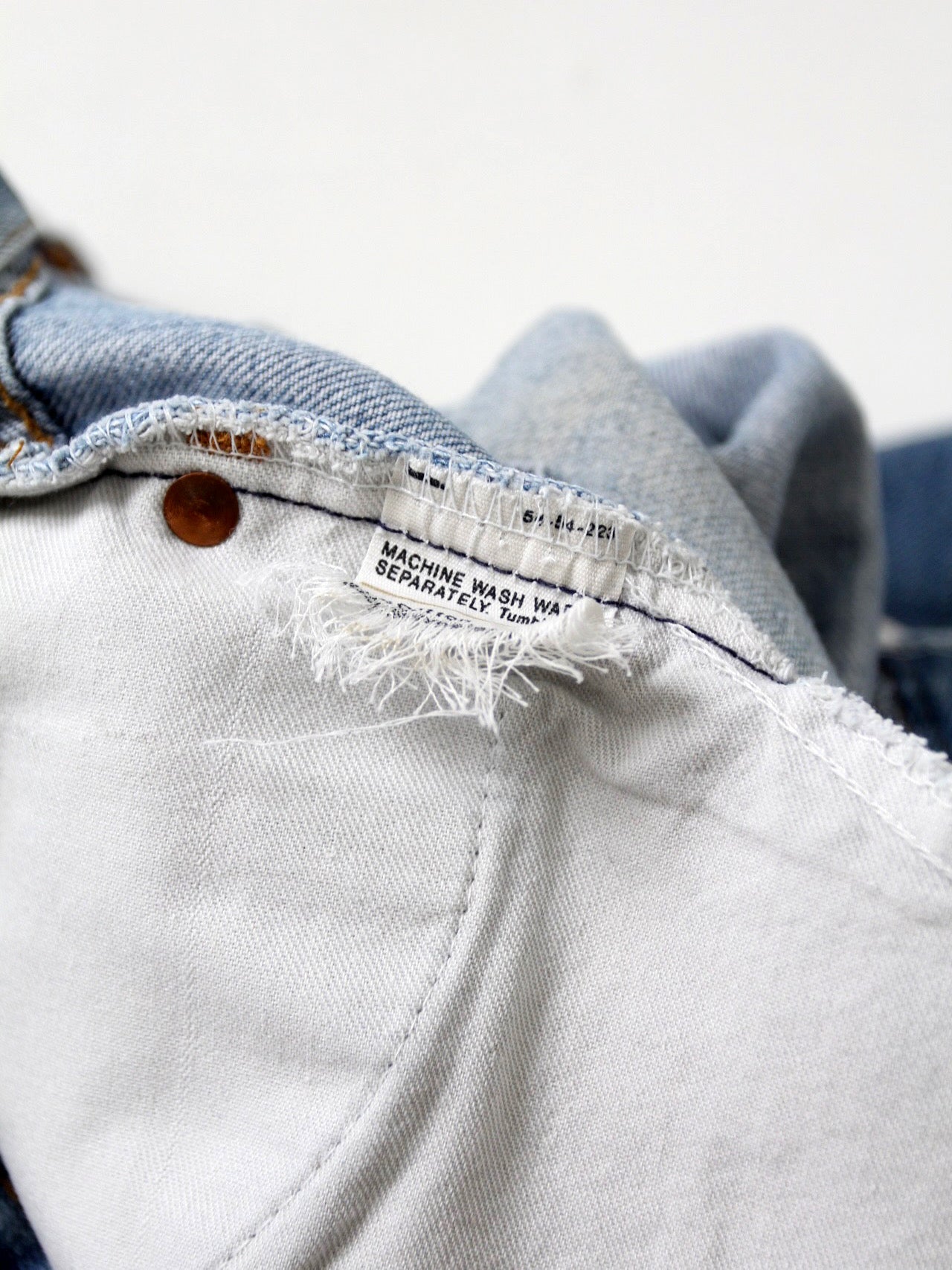 vintage 1980s JCPenney plain pocket jeans | 35.5 x 28