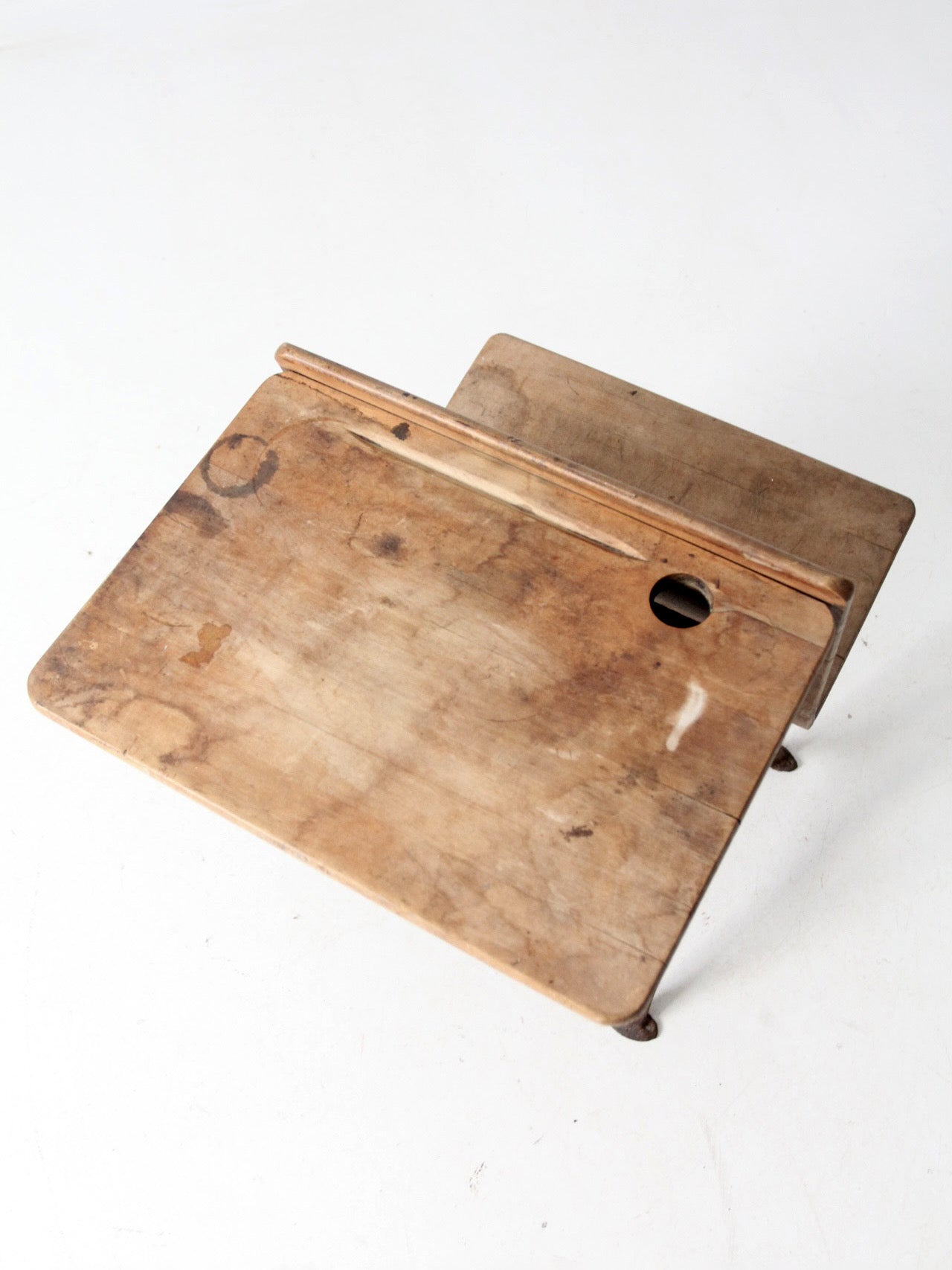 antique American Seating Co school desk