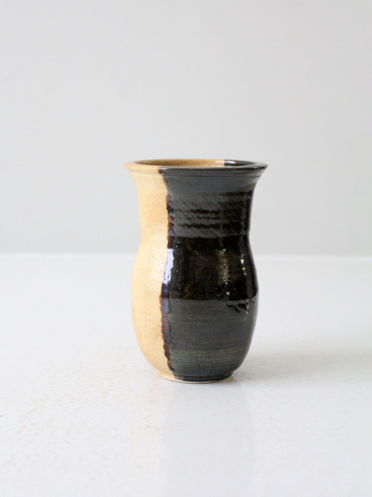 vintage studio pottery vase