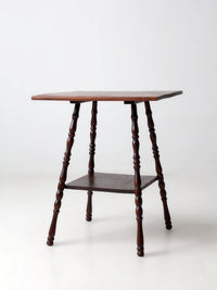 antique oak side table
