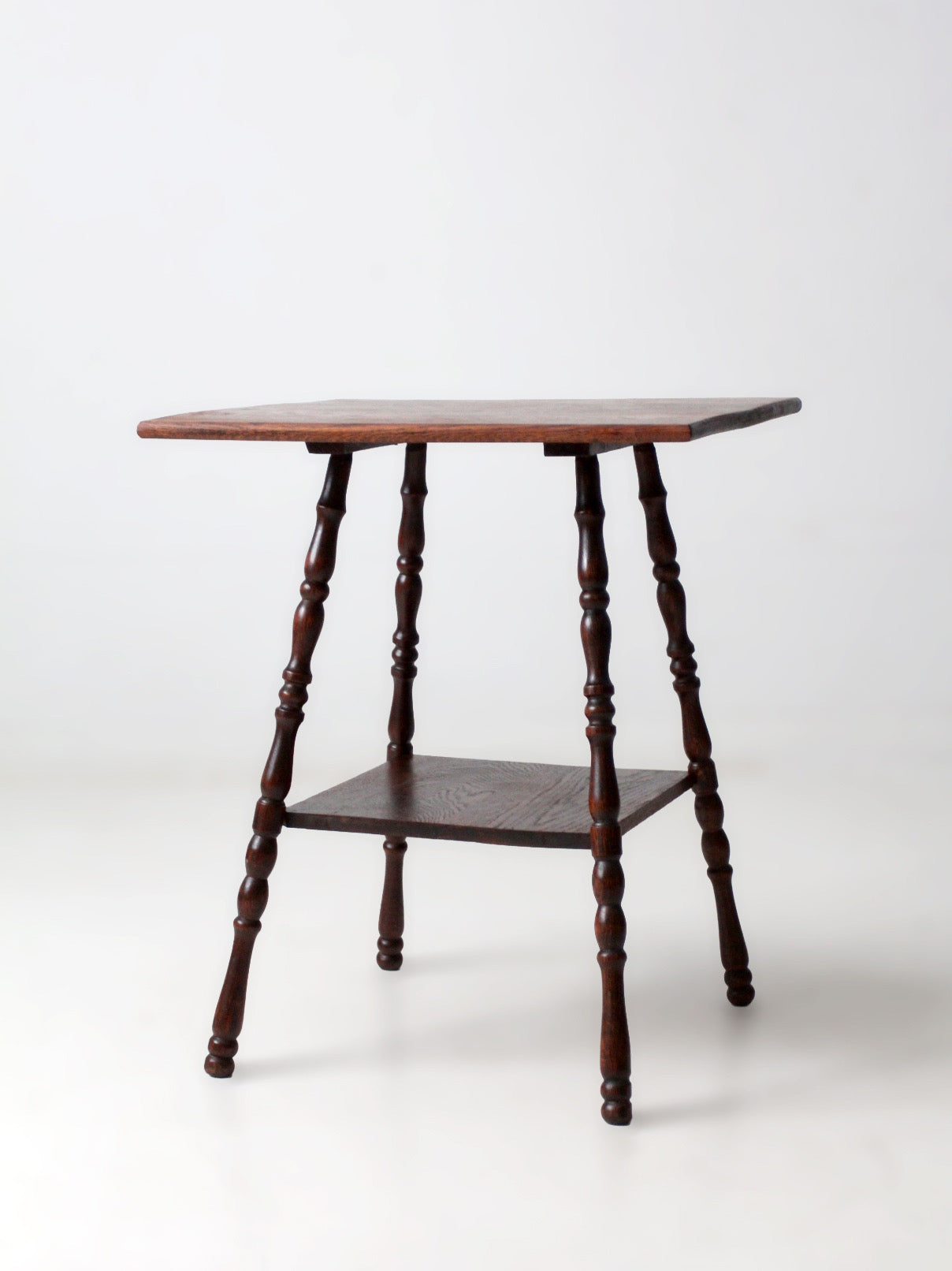 antique oak side table