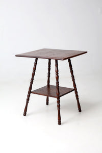 antique oak side table