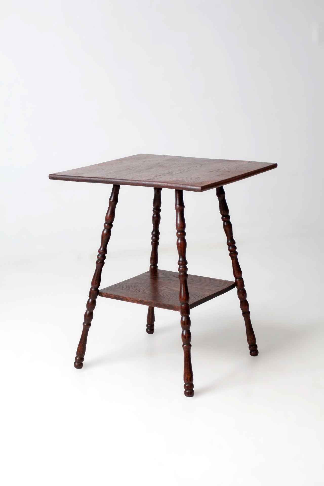 antique oak side table