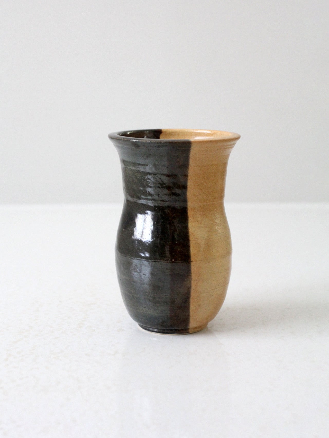vintage studio pottery vase