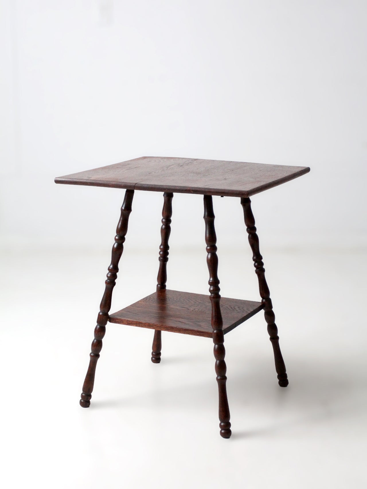 antique oak side table
