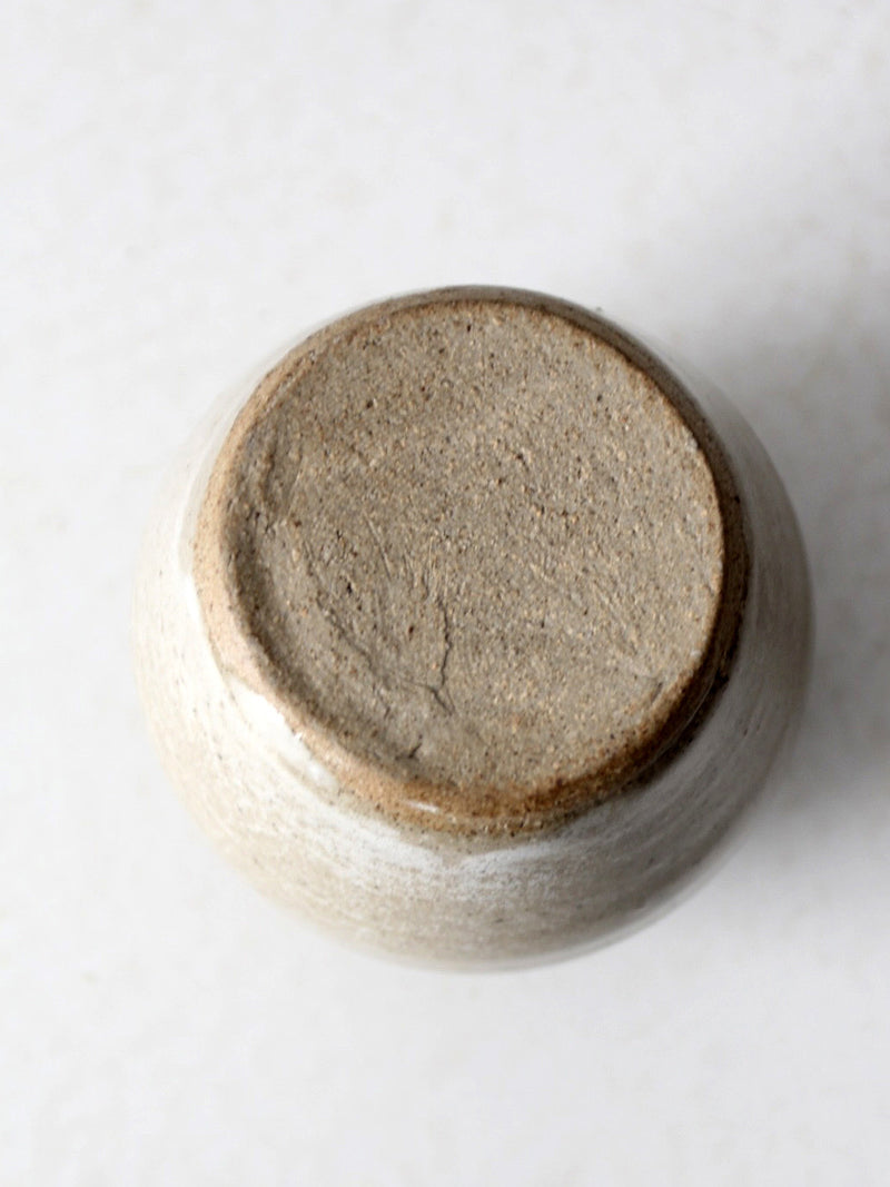vintage studio pottery vase