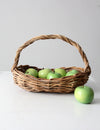 vintage woven basket