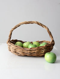 vintage woven basket