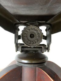 antique Johnson Chair Co swivel desk chair
