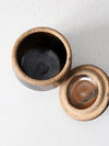 vintage studio pottery jar