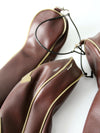 vintage leather golf club covers