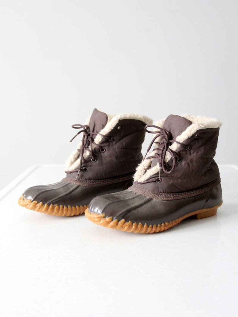 vintage Sears duck boots ⎟ size 8