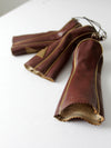 vintage leather golf club covers