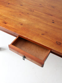 vintage American traditional revival dining table