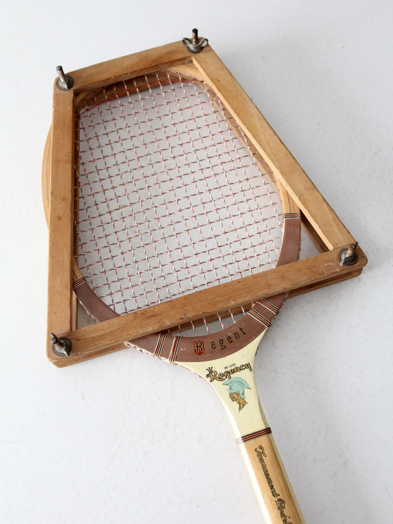 mid-century Regent Deluxe Regency tennis racket