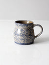 vintage Beaumont Brothers Pottery spongeware mug
