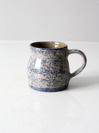 vintage Beaumont Brothers Pottery spongeware mug