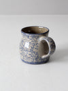 vintage Beaumont Brothers Pottery spongeware mug