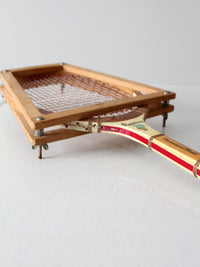 mid-century Regent Deluxe Regency tennis racket