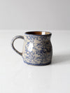 vintage Beaumont Brothers Pottery spongeware mug