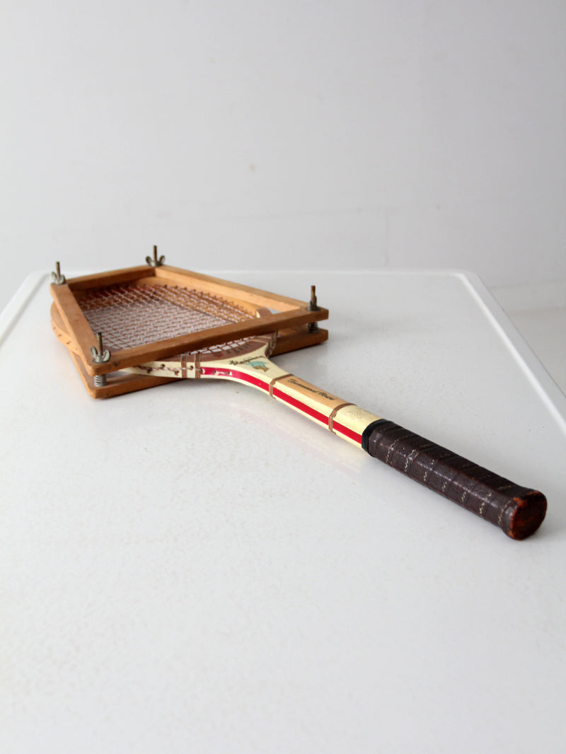 mid-century Regent Deluxe Regency tennis racket
