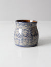 vintage Beaumont Brothers Pottery spongeware mug