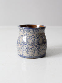 vintage Beaumont Brothers Pottery spongeware mug