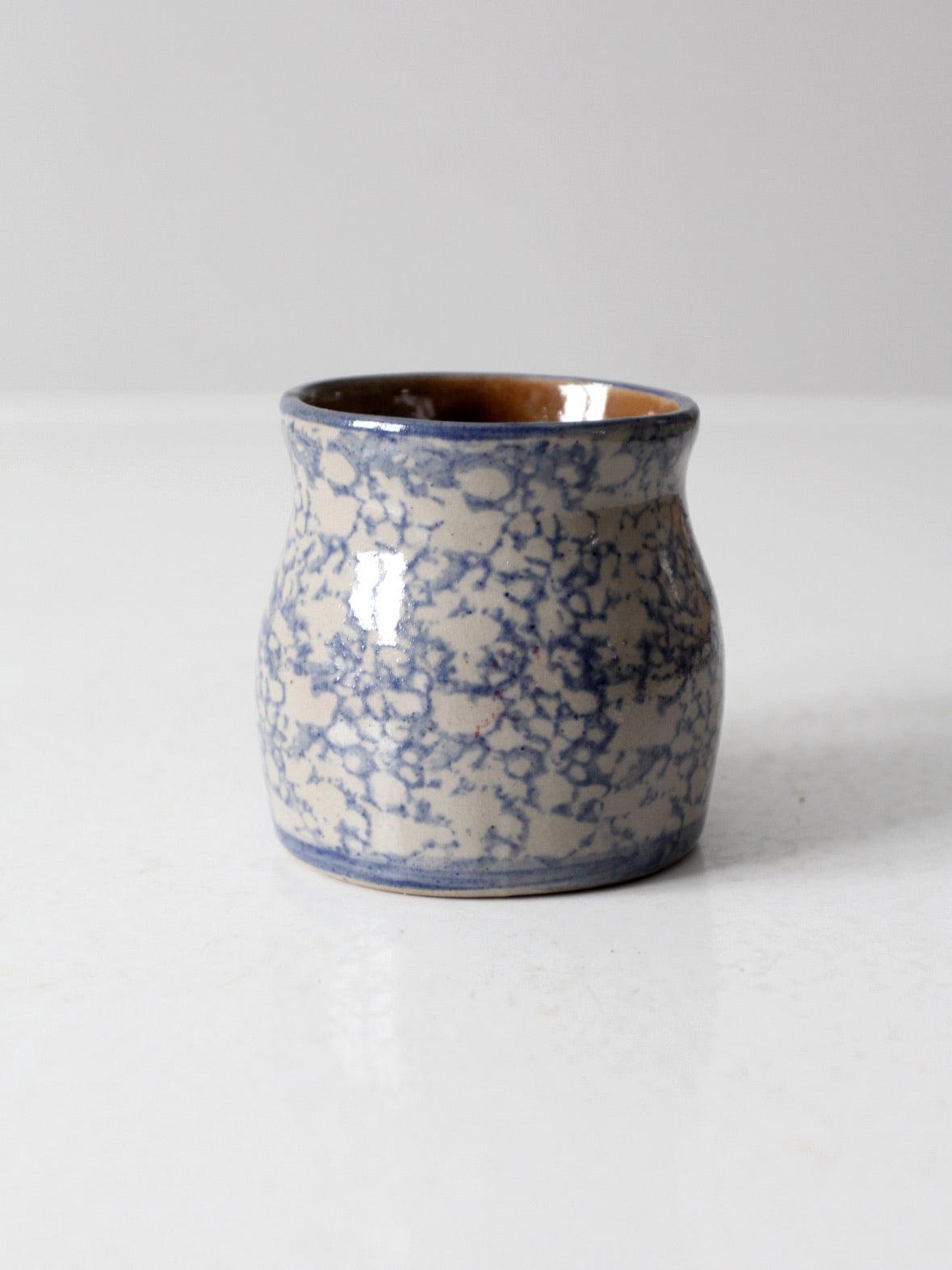 vintage Beaumont Brothers Pottery spongeware mug
