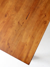 vintage American traditional revival dining table