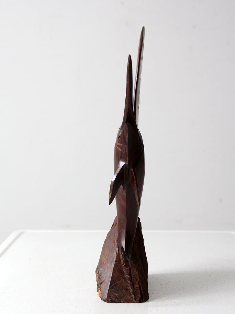 vintage ironwood sailfish