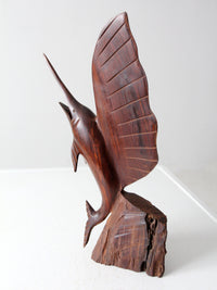 vintage ironwood sailfish