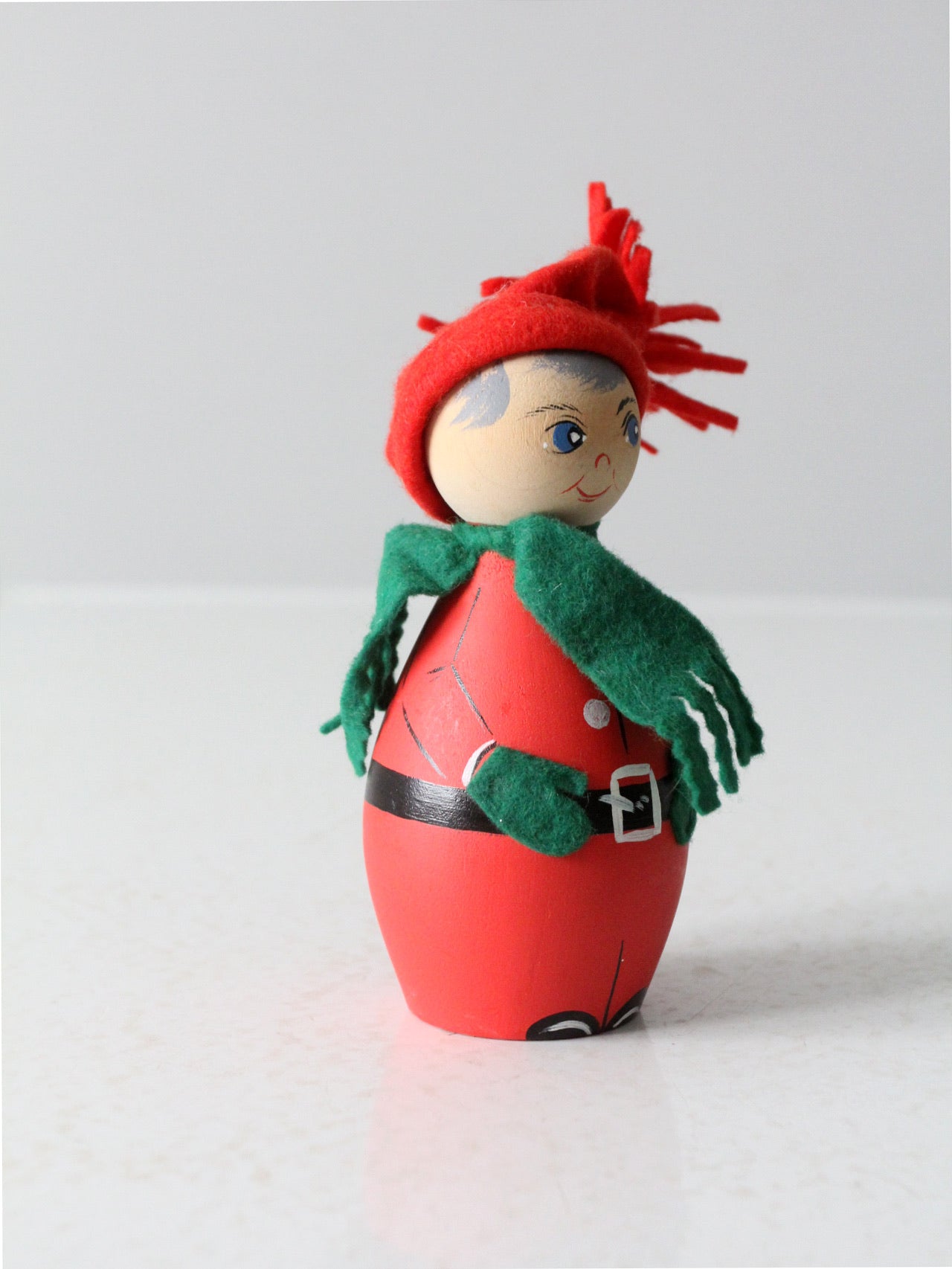 vintage Christmas elf figurine