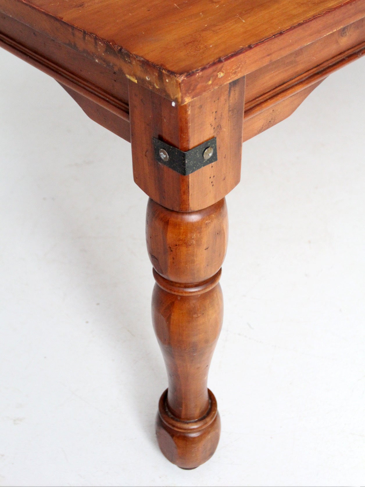 vintage American traditional revival dining table