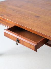 vintage American traditional revival dining table