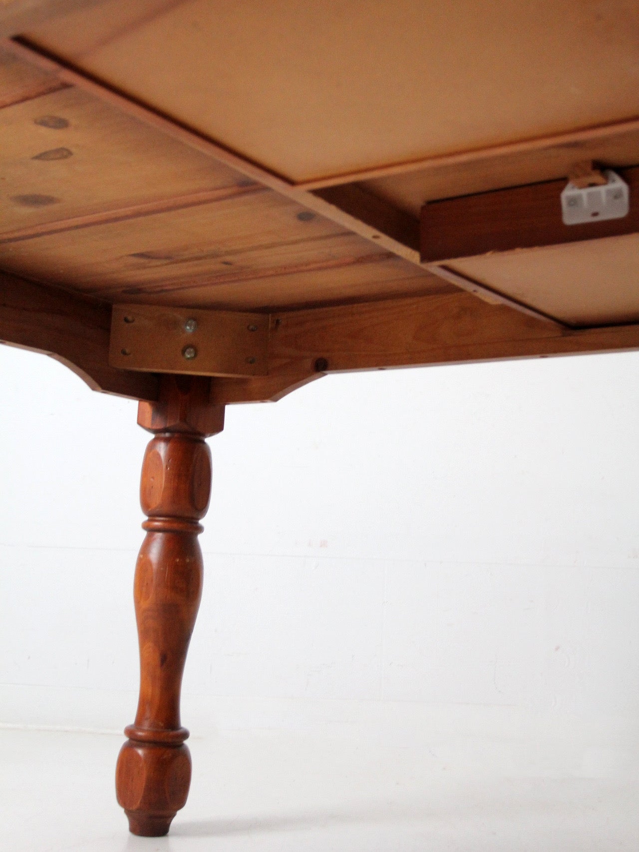 vintage American traditional revival dining table