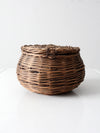 antique wicker basket