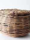 antique wicker basket
