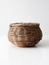antique wicker basket