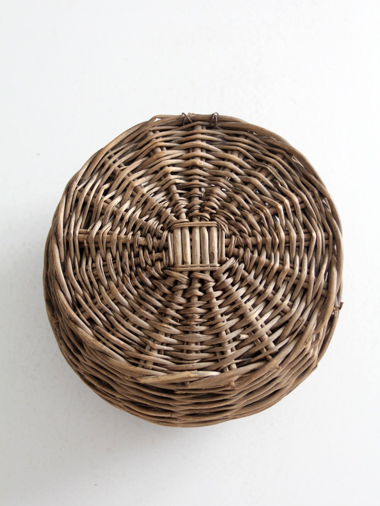 antique wicker basket