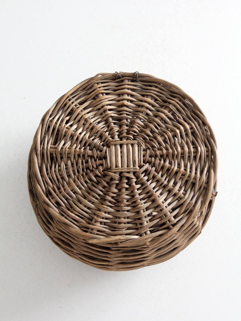 antique wicker basket
