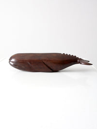 vintage ironwood whale
